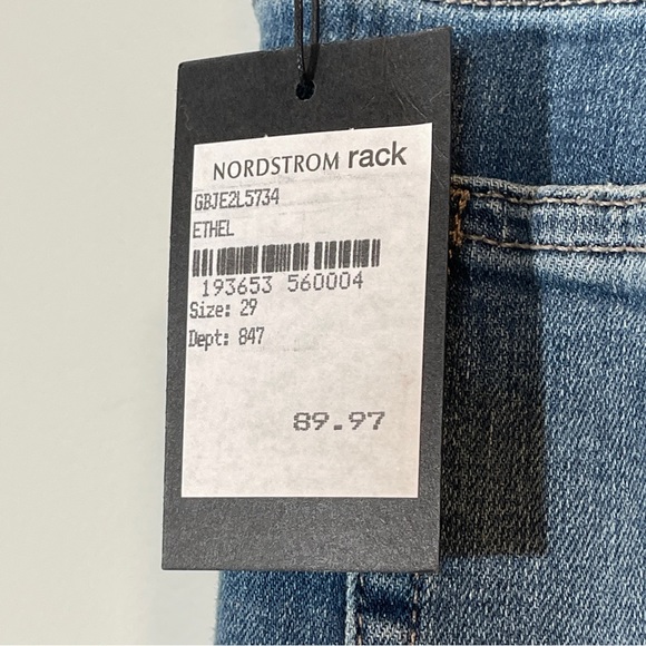 Joe's Jeans Womens  Ethel High-Rise Skinny Crop Jean, Blue 29 - Picture 6 of 9